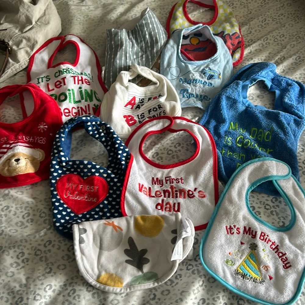 Lot of 12 Bibs